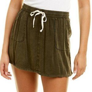 Chaser Heirloom Wovens Surplus Mini Skirt*